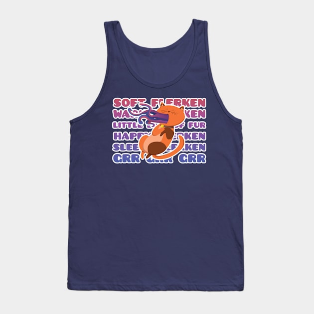 Soft Flerken, Warm Flerken Tank Top by duckandbear